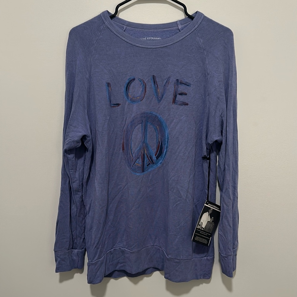 Good HYOUman Brand New Oversize Sleepwear like Sweatshirt Small